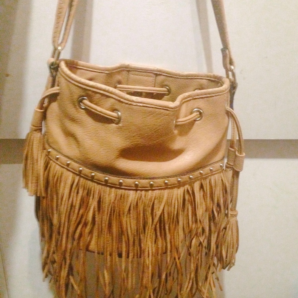 fringe handbag